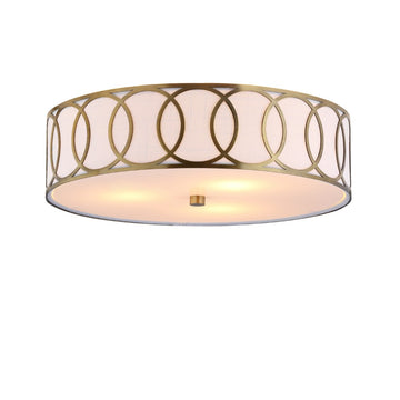 Aria Metal LED Flush Mount - JONATHAN Y